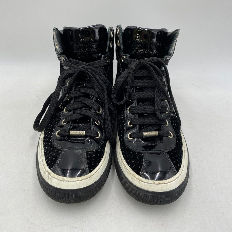 【中古品】【メンズ】 HIGH CUT SNEAKERS ハイカット スニーカー シューズ 靴 162-260403-as-12-izu サイズ：40 カラー：ブラック 万代Net店
