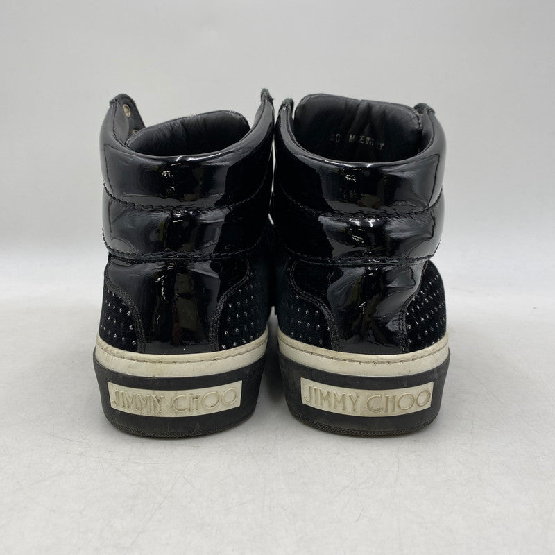 【中古品】【メンズ】 HIGH CUT SNEAKERS ハイカット スニーカー シューズ 靴 162-260403-as-12-izu サイズ：40 カラー：ブラック 万代Net店