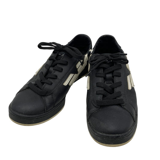 【中古品】【メンズ/レディース】 Emporio Armani エンポリオ・アルマーニ X8X043 LOW CUT SNEAKERS ローカット スニーカー 靴 162-260404-kh-21-izu サイズ：25.5 カラー：ブラック 万代Net店