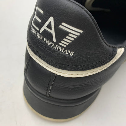 【中古品】【メンズ/レディース】 Emporio Armani エンポリオ・アルマーニ X8X043 LOW CUT SNEAKERS ローカット スニーカー 靴 162-260404-kh-21-izu サイズ：25.5 カラー：ブラック 万代Net店