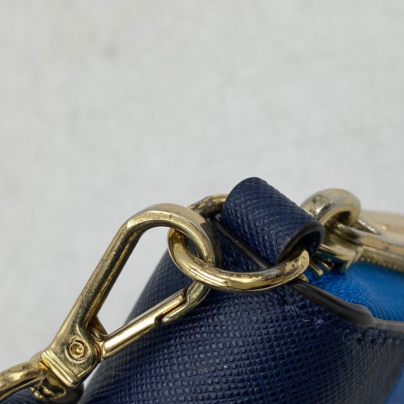 【中古品】【レディース】 MICHAEL KORS マイケルコース 32H4GTVE7T JET SET CONTINENTAL WALLET ジェットセット コンチネンタル ウォレット 長財布 財布 200-260611-ya-11-izu カラー：ブルー 万代Net店