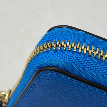【中古品】【レディース】 MICHAEL KORS マイケルコース 32H4GTVE7T JET SET CONTINENTAL WALLET ジェットセット コンチネンタル ウォレット 長財布 財布 200-260611-ya-11-izu カラー：ブルー 万代Net店
