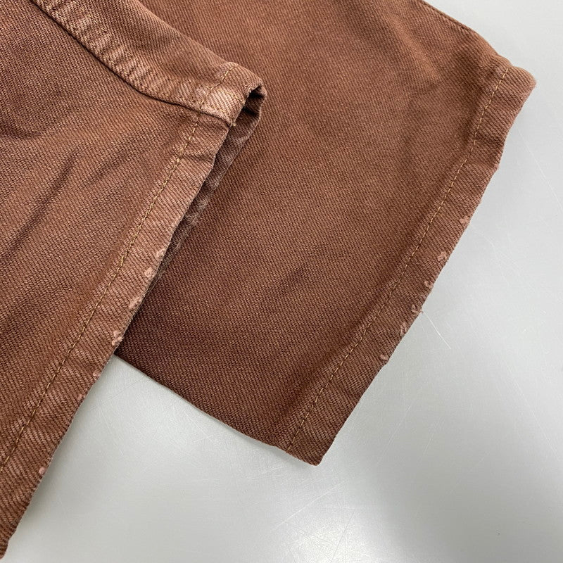 【中古品】【メンズ】 501 DENIM PANTS 501-1653 デニムパンツ 後染め USA製 刻印524 ジーンズ ボトムス 157-260403-as-02-izu サイズ：33×32 カラー：ブラウン 万代Net店