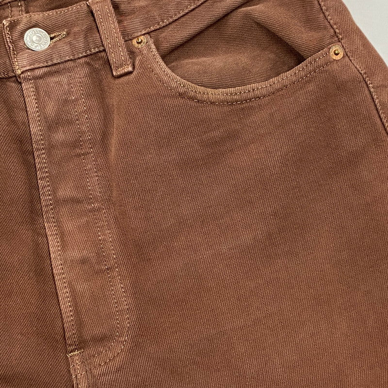 【中古品】【メンズ】 501 DENIM PANTS 501-1653 デニムパンツ 後染め USA製 刻印524 ジーンズ ボトムス 157-260403-as-02-izu サイズ：33×32 カラー：ブラウン 万代Net店