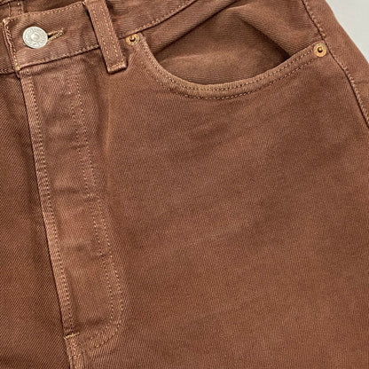 【中古品】【メンズ】 501 DENIM PANTS 501-1653 デニムパンツ 後染め USA製 刻印524 ジーンズ ボトムス 157-260403-as-02-izu サイズ：33×32 カラー：ブラウン 万代Net店