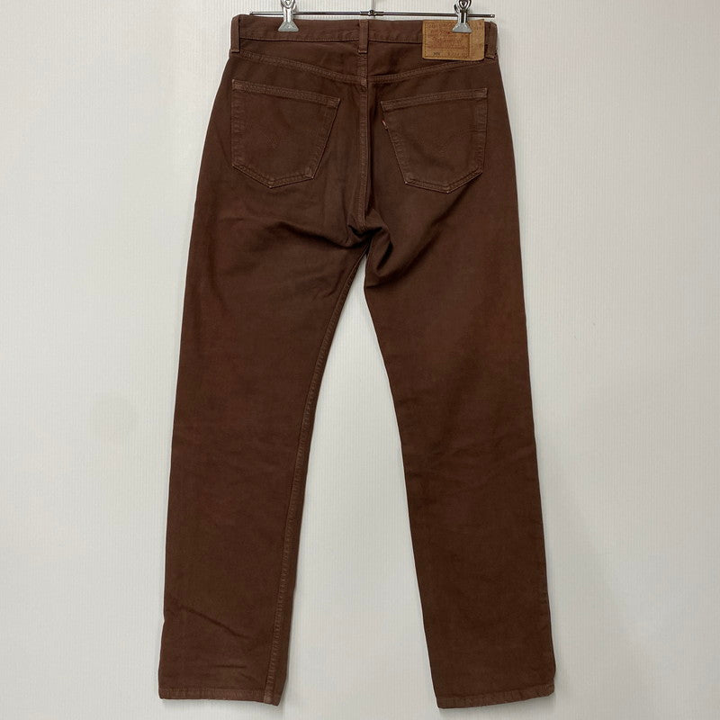 【中古品】【メンズ】 501 DENIM PANTS 501-1653 デニムパンツ 後染め USA製 刻印524 ジーンズ ボトムス 157-260403-as-02-izu サイズ：33×32 カラー：ブラウン 万代Net店