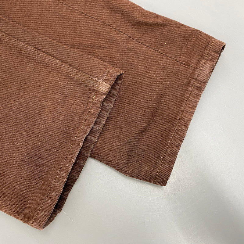 【中古品】【メンズ】 501 DENIM PANTS 501-1653 デニムパンツ 後染め USA製 刻印524 ジーンズ ボトムス 157-260403-as-02-izu サイズ：33×32 カラー：ブラウン 万代Net店