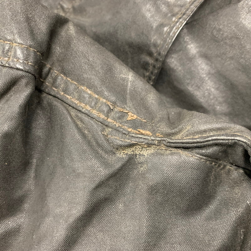 【現状渡し品】【メンズ】 サミーミラータグ LIGHTNING ZIP TRIALMASTER MOTORCYCLE WAXED JACKET ライトニングジップ モーターサイクル トライアルマスター ワックス ジャケット アウター 146-260408-kh-11-izu カラー：ブラック 万代Net店