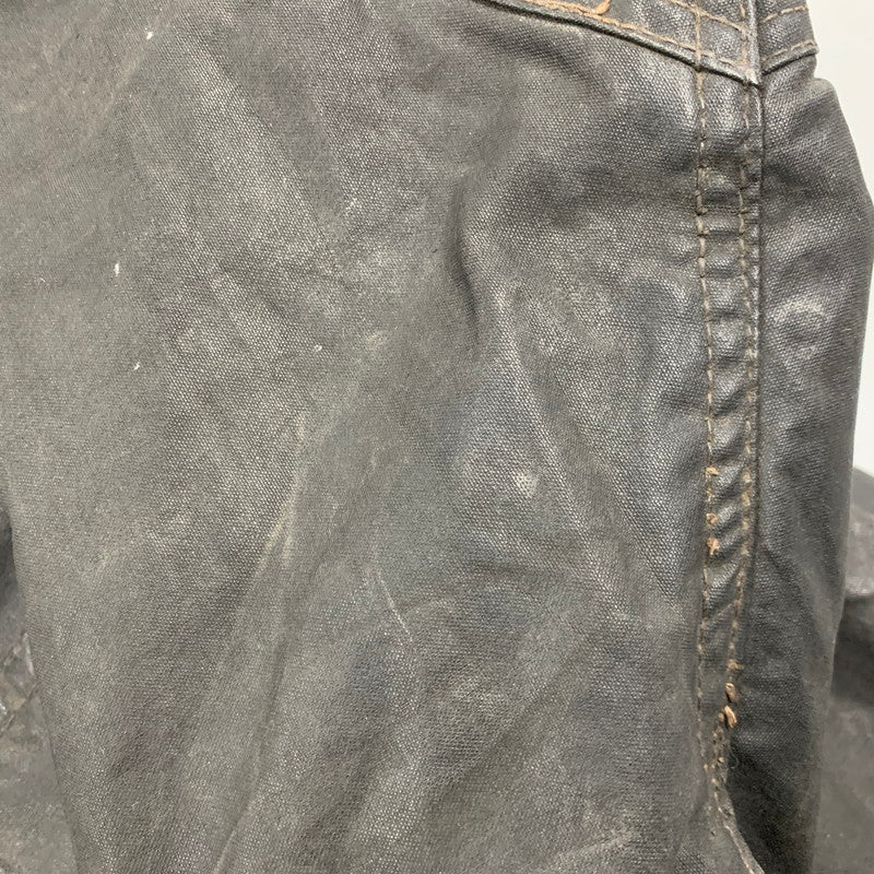 【現状渡し品】【メンズ】 サミーミラータグ LIGHTNING ZIP TRIALMASTER MOTORCYCLE WAXED JACKET ライトニングジップ モーターサイクル トライアルマスター ワックス ジャケット アウター 146-260408-kh-11-izu カラー：ブラック 万代Net店