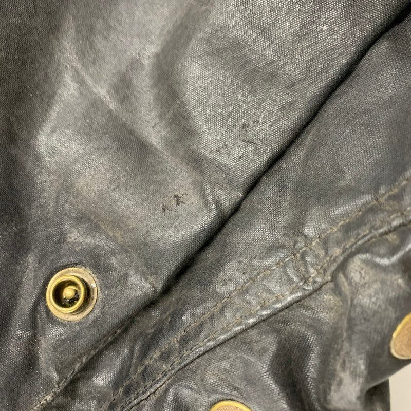 【現状渡し品】【メンズ】 サミーミラータグ LIGHTNING ZIP TRIALMASTER MOTORCYCLE WAXED JACKET ライトニングジップ モーターサイクル トライアルマスター ワックス ジャケット アウター 146-260408-kh-11-izu カラー：ブラック 万代Net店