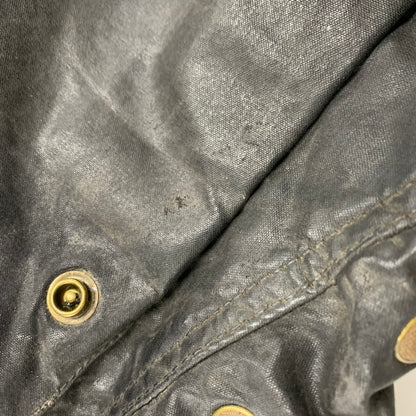 【現状渡し品】【メンズ】 サミーミラータグ LIGHTNING ZIP TRIALMASTER MOTORCYCLE WAXED JACKET ライトニングジップ モーターサイクル トライアルマスター ワックス ジャケット アウター 146-260408-kh-11-izu カラー：ブラック 万代Net店