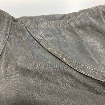 【現状渡し品】【メンズ】 サミーミラータグ LIGHTNING ZIP TRIALMASTER MOTORCYCLE WAXED JACKET ライトニングジップ モーターサイクル トライアルマスター ワックス ジャケット アウター 146-260408-kh-11-izu カラー：ブラック 万代Net店