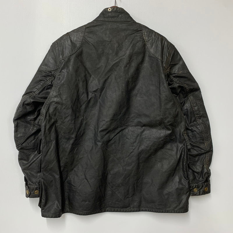 【現状渡し品】【メンズ】 サミーミラータグ LIGHTNING ZIP TRIALMASTER MOTORCYCLE WAXED JACKET ライトニングジップ モーターサイクル トライアルマスター ワックス ジャケット アウター 146-260408-kh-11-izu カラー：ブラック 万代Net店