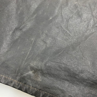 【現状渡し品】【メンズ】 サミーミラータグ LIGHTNING ZIP TRIALMASTER MOTORCYCLE WAXED JACKET ライトニングジップ モーターサイクル トライアルマスター ワックス ジャケット アウター 146-260408-kh-11-izu カラー：ブラック 万代Net店