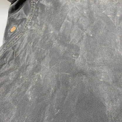【現状渡し品】【メンズ】 サミーミラータグ LIGHTNING ZIP TRIALMASTER MOTORCYCLE WAXED JACKET ライトニングジップ モーターサイクル トライアルマスター ワックス ジャケット アウター 146-260408-kh-11-izu カラー：ブラック 万代Net店