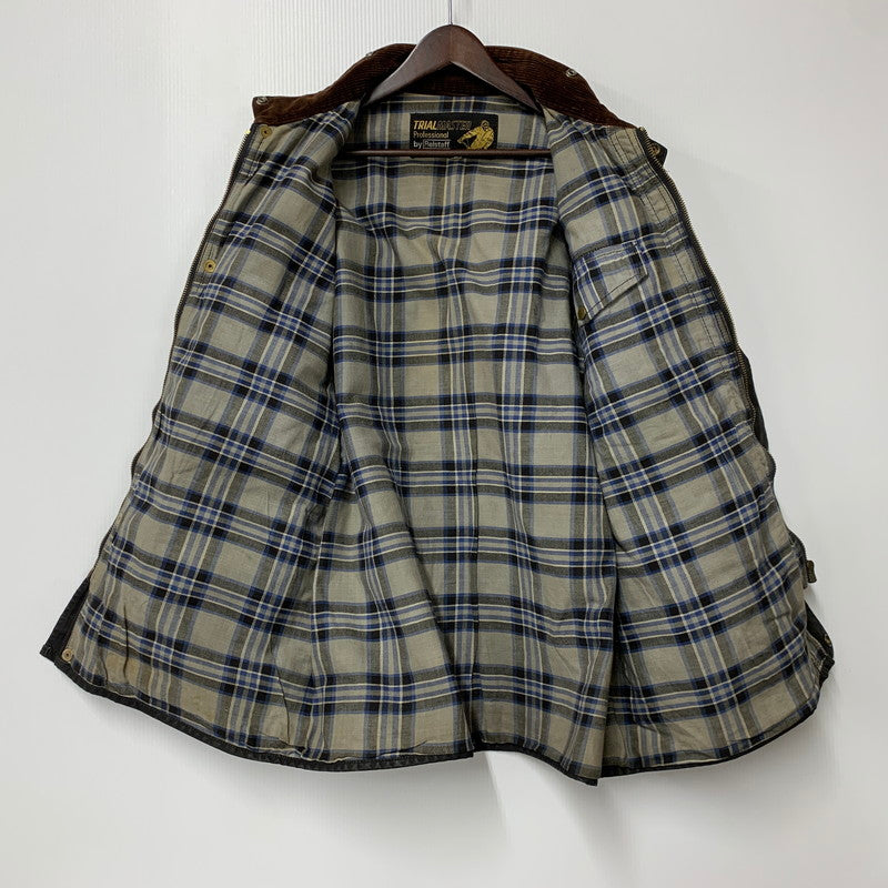【現状渡し品】【メンズ】 サミーミラータグ LIGHTNING ZIP TRIALMASTER MOTORCYCLE WAXED JACKET ライトニングジップ モーターサイクル トライアルマスター ワックス ジャケット アウター 146-260408-kh-11-izu カラー：ブラック 万代Net店