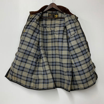 【現状渡し品】【メンズ】 サミーミラータグ LIGHTNING ZIP TRIALMASTER MOTORCYCLE WAXED JACKET ライトニングジップ モーターサイクル トライアルマスター ワックス ジャケット アウター 146-260408-kh-11-izu カラー：ブラック 万代Net店