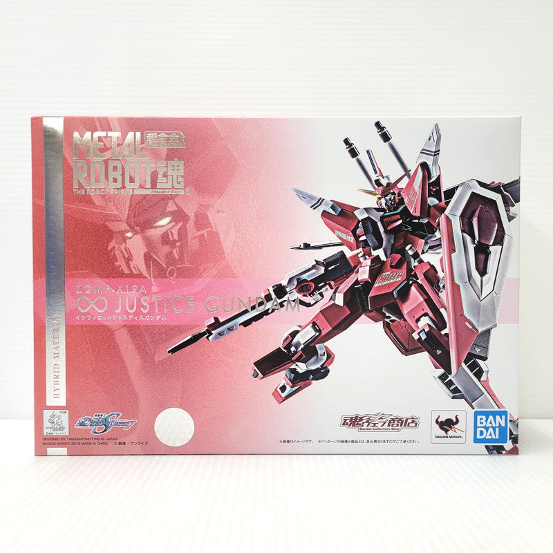 【中古品】 METAL ROBOT魂＜SIDE MS＞ ZGMF-X19A インフィニットジャスティスガンダム 056-260724-kk-09-izuh 万代Net店