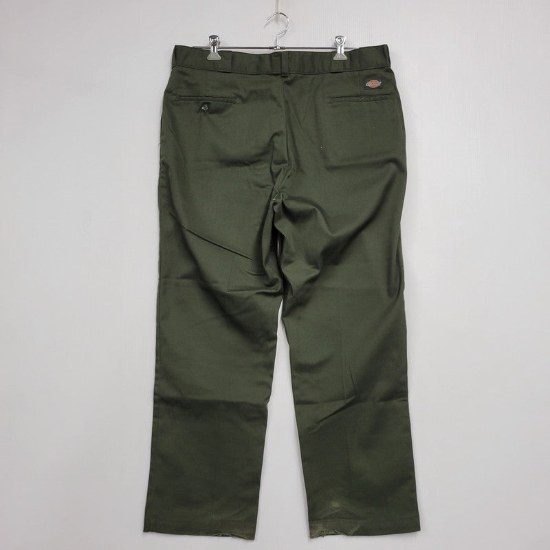 【中古品】【メンズ】 SMALL TAG USA製 YKK ZIP TROUSERS PANTS YKKジップ トラウザーズ パンツ ボトムス 157-260405-kh-10-izu サイズ：40×30 カラー：カーキ 万代Net店