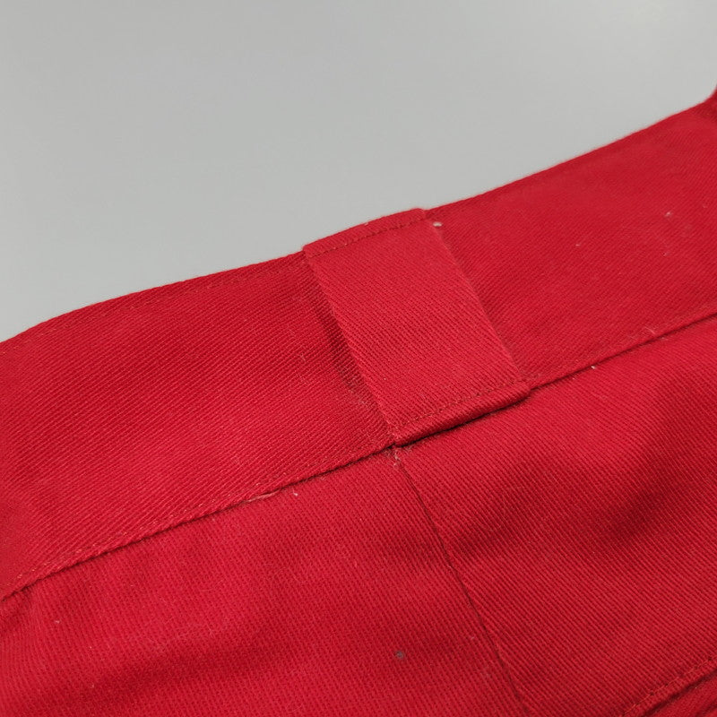【現状渡し品】【メンズ】 Dickies ディッキーズ YKK ZIP 874 TROUSERS PANTS トラウザーズ パンツ 圧着タグ USA製 157-260405-as-16-izu サイズ：34×34 カラー：レッド 万代Net店