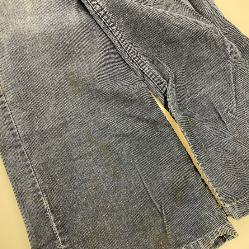 【中古品】【メンズ】 Levi's リーバイス 517-1517 42 TALON USA製 CORDUROY FLARE PANTS コーデュロイ フレア パンツ ボトムス 157-260408-kh-14-izu サイズ：33×34 カラー：ネイビー 万代Net店