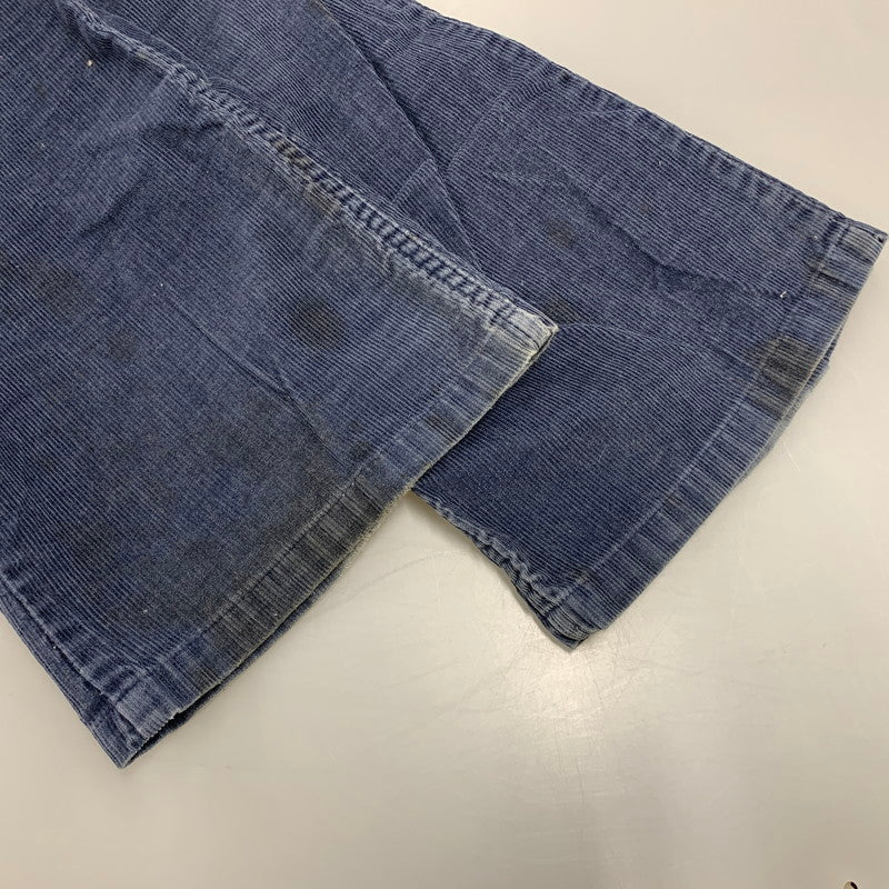 【中古品】【メンズ】 Levi's リーバイス 517-1517 42 TALON USA製 CORDUROY FLARE PANTS コーデュロイ フレア パンツ ボトムス 157-260408-kh-14-izu サイズ：33×34 カラー：ネイビー 万代Net店
