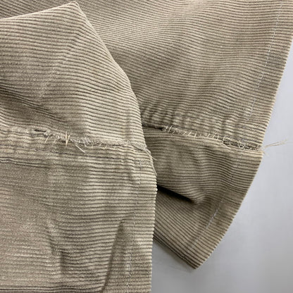 【中古品】【メンズ】 Levi's リーバイス 519-1555 刻印536 42 TALON USA製 CORDUROY FLARE PANTS コーデュロイ フレア パンツ ボトムス 157-260408-kh-15-izu サイズ：34×32 カラー：ベージュ 万代Net店