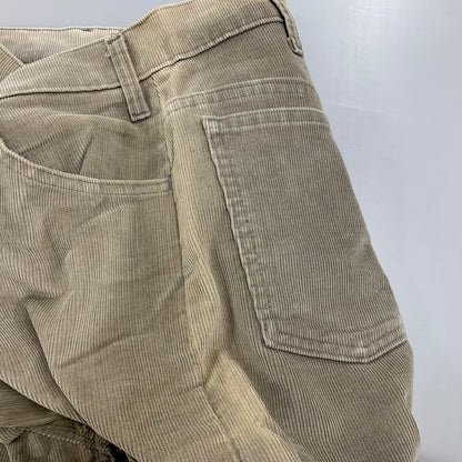 【中古品】【メンズ】 Levi's リーバイス 519-1555 刻印536 42 TALON USA製 CORDUROY FLARE PANTS コーデュロイ フレア パンツ ボトムス 157-260408-kh-15-izu サイズ：34×32 カラー：ベージュ 万代Net店