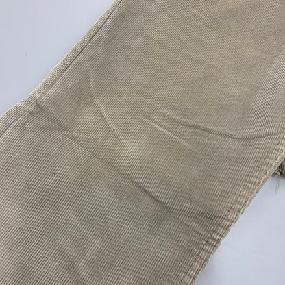 【中古品】【メンズ】 Levi's リーバイス 519-1555 刻印536 42 TALON USA製 CORDUROY FLARE PANTS コーデュロイ フレア パンツ ボトムス 157-260408-kh-15-izu サイズ：34×32 カラー：ベージュ 万代Net店