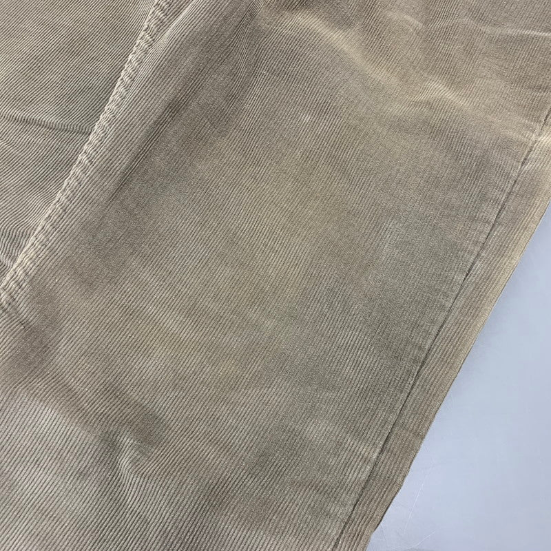 【中古品】【メンズ】 Levi's リーバイス 519-1555 刻印536 42 TALON USA製 CORDUROY FLARE PANTS コーデュロイ フレア パンツ ボトムス 157-260408-kh-15-izu サイズ：34×32 カラー：ベージュ 万代Net店