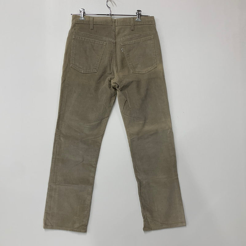 【中古品】【メンズ】 Levi's リーバイス 519-1555 刻印536 42 TALON USA製 CORDUROY FLARE PANTS コーデュロイ フレア パンツ ボトムス 157-260408-kh-15-izu サイズ：34×32 カラー：ベージュ 万代Net店