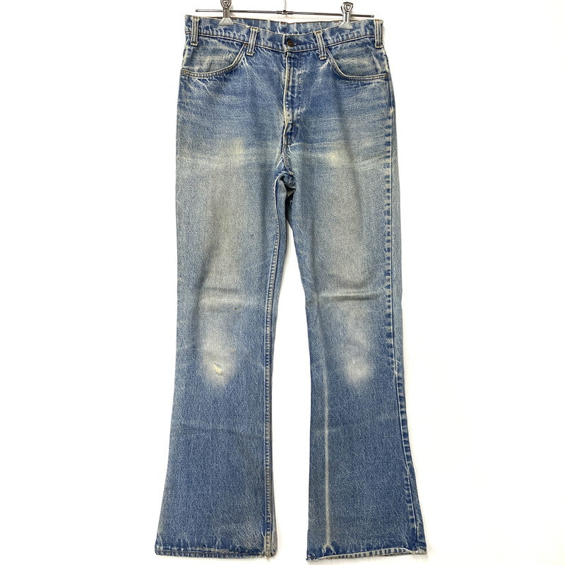 【中古品】【メンズ】 Levi's リーバイス 684-0217 刻印62 42TALON タロン SMALL スモール E 均等V オレンジタブ 推定70’S BIG BELL ビッグ ベル DENIM PANTS デニム パンツ ズボン ボトムス 157-260410-ya-10-izu サイズ：下記参照 カラー：インディゴ 万代Net店