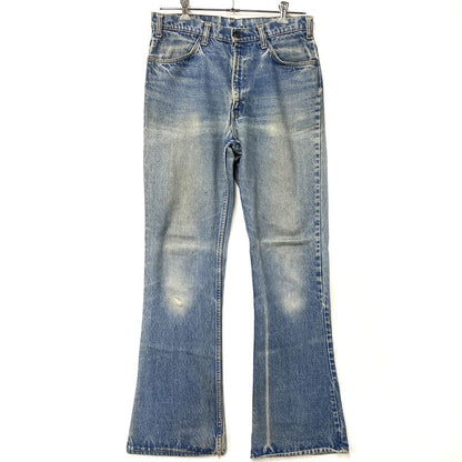 【中古品】【メンズ】 Levi's リーバイス 684-0217 刻印62 42TALON タロン SMALL スモール E 均等V オレンジタブ 推定70’S BIG BELL ビッグ ベル DENIM PANTS デニム パンツ ズボン ボトムス 157-260410-ya-10-izu サイズ：下記参照 カラー：インディゴ 万代Net店