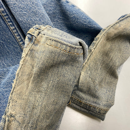 【中古品】【メンズ】 Levi's リーバイス 684-0217 刻印62 42TALON タロン SMALL スモール E 均等V オレンジタブ 推定70’S BIG BELL ビッグ ベル DENIM PANTS デニム パンツ ズボン ボトムス 157-260410-ya-10-izu サイズ：下記参照 カラー：インディゴ 万代Net店