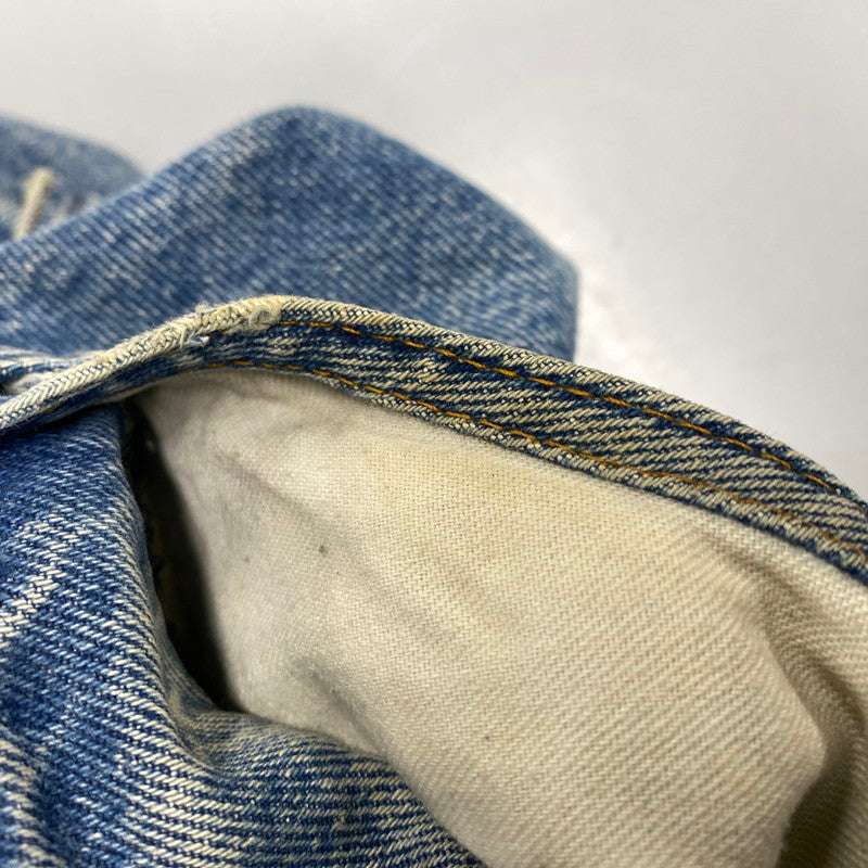 【中古品】【メンズ】 Levi's リーバイス 684-0217 刻印62 42TALON タロン SMALL スモール E 均等V オレンジタブ 推定70’S BIG BELL ビッグ ベル DENIM PANTS デニム パンツ ズボン ボトムス 157-260410-ya-10-izu サイズ：下記参照 カラー：インディゴ 万代Net店
