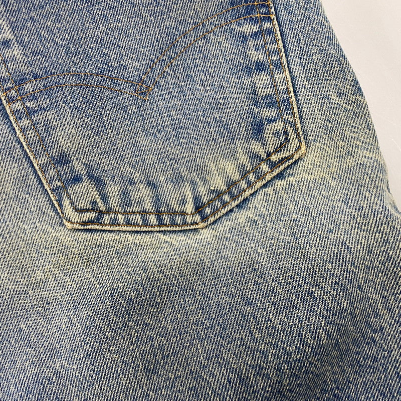 【中古品】【メンズ】 Levi's リーバイス 684-0217 刻印62 42TALON タロン SMALL スモール E 均等V オレンジタブ 推定70’S BIG BELL ビッグ ベル DENIM PANTS デニム パンツ ズボン ボトムス 157-260410-ya-10-izu サイズ：下記参照 カラー：インディゴ 万代Net店