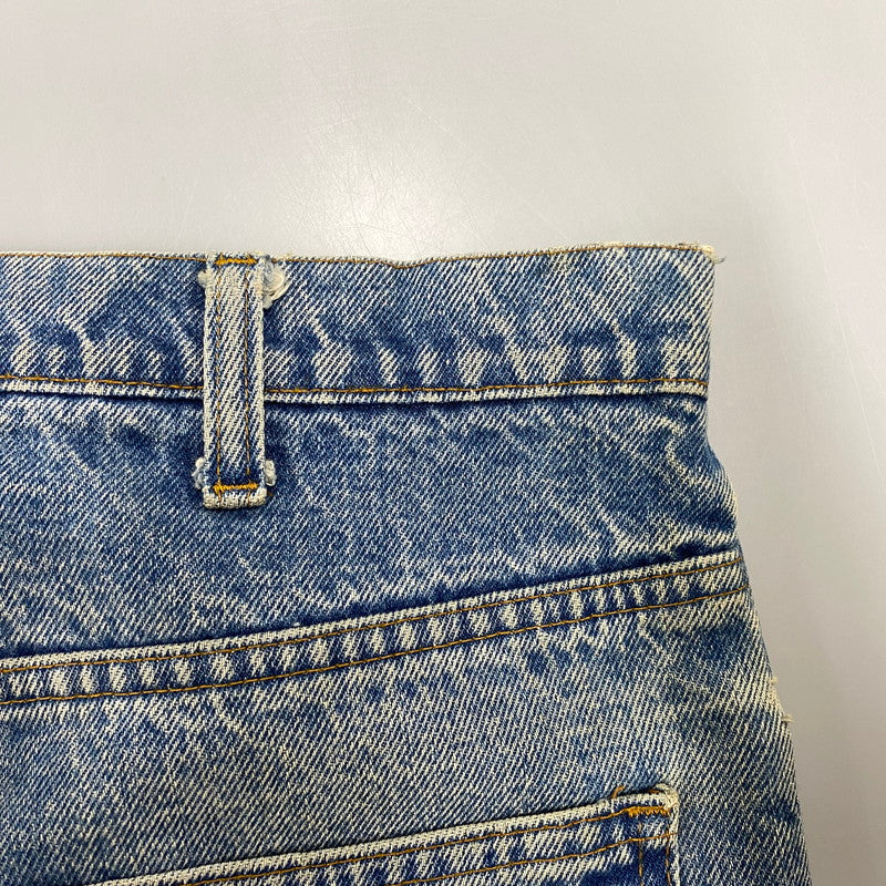 【中古品】【メンズ】 Levi's リーバイス 684-0217 刻印62 42TALON タロン SMALL スモール E 均等V オレンジタブ 推定70’S BIG BELL ビッグ ベル DENIM PANTS デニム パンツ ズボン ボトムス 157-260410-ya-10-izu サイズ：下記参照 カラー：インディゴ 万代Net店