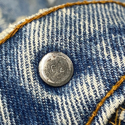 【中古品】【メンズ】 Levi's リーバイス 684-0217 刻印62 42TALON タロン SMALL スモール E 均等V オレンジタブ 推定70’S BIG BELL ビッグ ベル DENIM PANTS デニム パンツ ズボン ボトムス 157-260410-ya-10-izu サイズ：下記参照 カラー：インディゴ 万代Net店