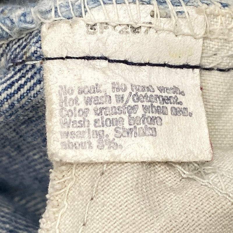 【中古品】【メンズ】 Levi's リーバイス 684-0217 刻印62 42TALON タロン SMALL スモール E 均等V オレンジタブ 推定70’S BIG BELL ビッグ ベル DENIM PANTS デニム パンツ ズボン ボトムス 157-260410-ya-10-izu サイズ：下記参照 カラー：インディゴ 万代Net店