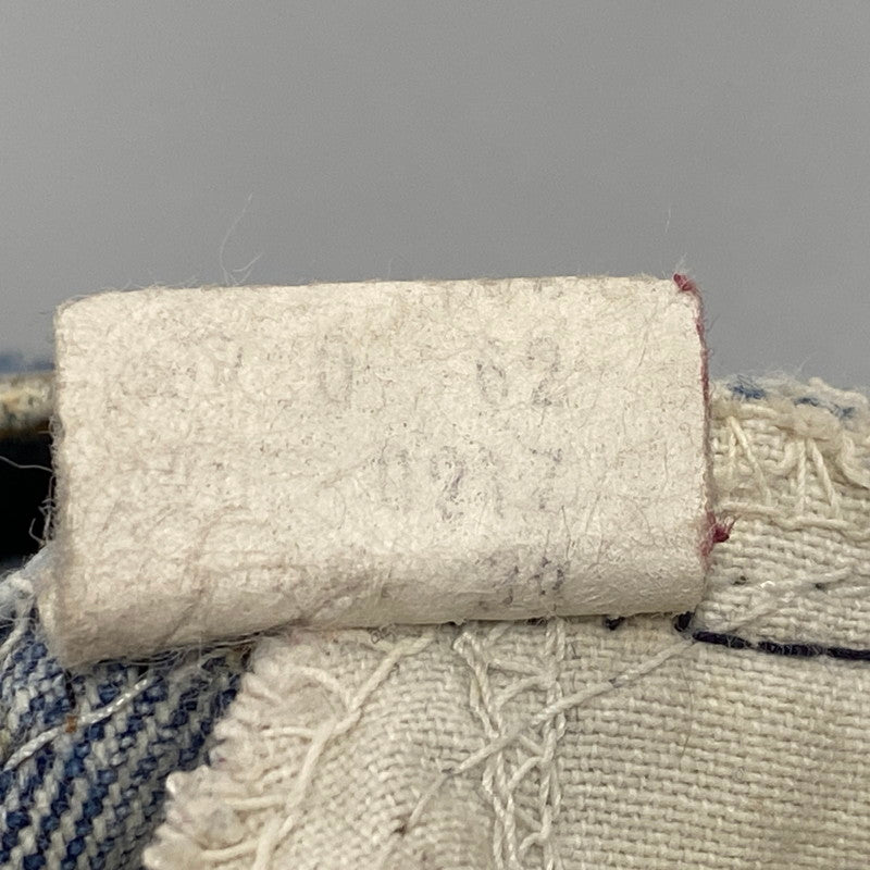 【中古品】【メンズ】 Levi's リーバイス 684-0217 刻印62 42TALON タロン SMALL スモール E 均等V オレンジタブ 推定70’S BIG BELL ビッグ ベル DENIM PANTS デニム パンツ ズボン ボトムス 157-260410-ya-10-izu サイズ：下記参照 カラー：インディゴ 万代Net店