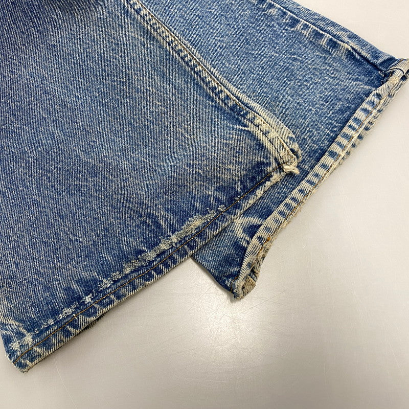 【中古品】【メンズ】 Levi's リーバイス 684-0217 刻印62 42TALON タロン SMALL スモール E 均等V オレンジタブ 推定70’S BIG BELL ビッグ ベル DENIM PANTS デニム パンツ ズボン ボトムス 157-260410-ya-10-izu サイズ：下記参照 カラー：インディゴ 万代Net店