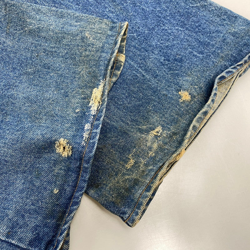 【現状渡し品】【メンズ】 Levi's リーバイス 684-0217 刻印54 SMALL スモール E 不均等V オレンジタブ USA製 BIG BELL ビッグ ベル DENIM PANTS デニム パンツ ズボン ボトムス 157-260410-ya-11-izu サイズ：31×34 カラー：インディゴ 万代Net店