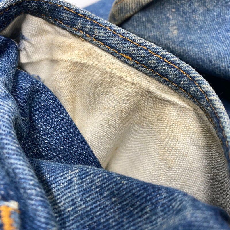【現状渡し品】【メンズ】 Levi's リーバイス 684-0217 刻印54 SMALL スモール E 不均等V オレンジタブ USA製 BIG BELL ビッグ ベル DENIM PANTS デニム パンツ ズボン ボトムス 157-260410-ya-11-izu サイズ：31×34 カラー：インディゴ 万代Net店