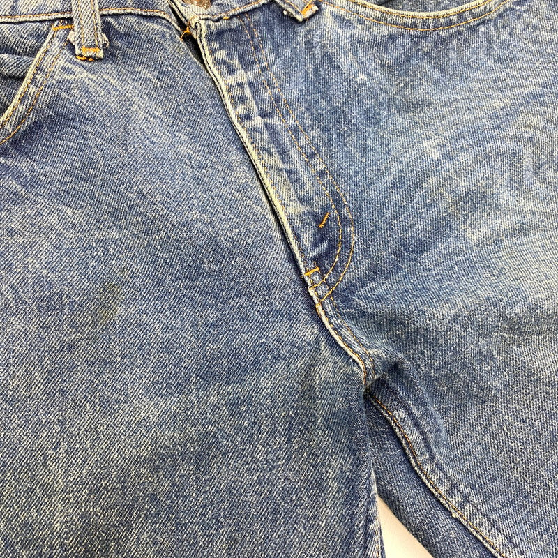 【現状渡し品】【メンズ】 Levi's リーバイス 684-0217 刻印54 SMALL スモール E 不均等V オレンジタブ USA製 BIG BELL ビッグ ベル DENIM PANTS デニム パンツ ズボン ボトムス 157-260410-ya-11-izu サイズ：31×34 カラー：インディゴ 万代Net店
