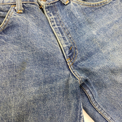 【現状渡し品】【メンズ】 Levi's リーバイス 684-0217 刻印54 SMALL スモール E 不均等V オレンジタブ USA製 BIG BELL ビッグ ベル DENIM PANTS デニム パンツ ズボン ボトムス 157-260410-ya-11-izu サイズ：31×34 カラー：インディゴ 万代Net店