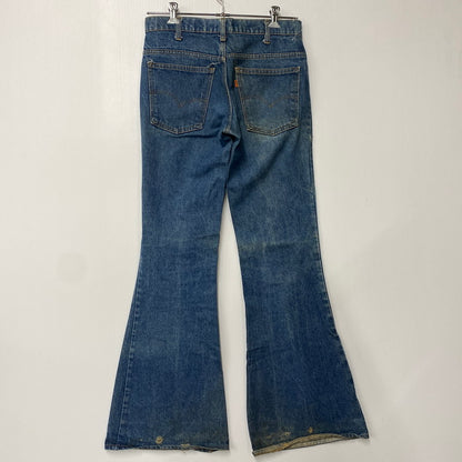 【現状渡し品】【メンズ】 Levi's リーバイス 684-0217 刻印54 SMALL スモール E 不均等V オレンジタブ USA製 BIG BELL ビッグ ベル DENIM PANTS デニム パンツ ズボン ボトムス 157-260410-ya-11-izu サイズ：31×34 カラー：インディゴ 万代Net店