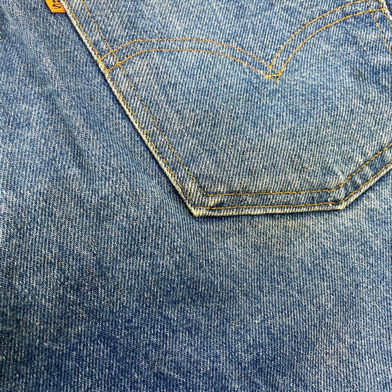 【現状渡し品】【メンズ】 Levi's リーバイス 684-0217 刻印54 SMALL スモール E 不均等V オレンジタブ USA製 BIG BELL ビッグ ベル DENIM PANTS デニム パンツ ズボン ボトムス 157-260410-ya-11-izu サイズ：31×34 カラー：インディゴ 万代Net店