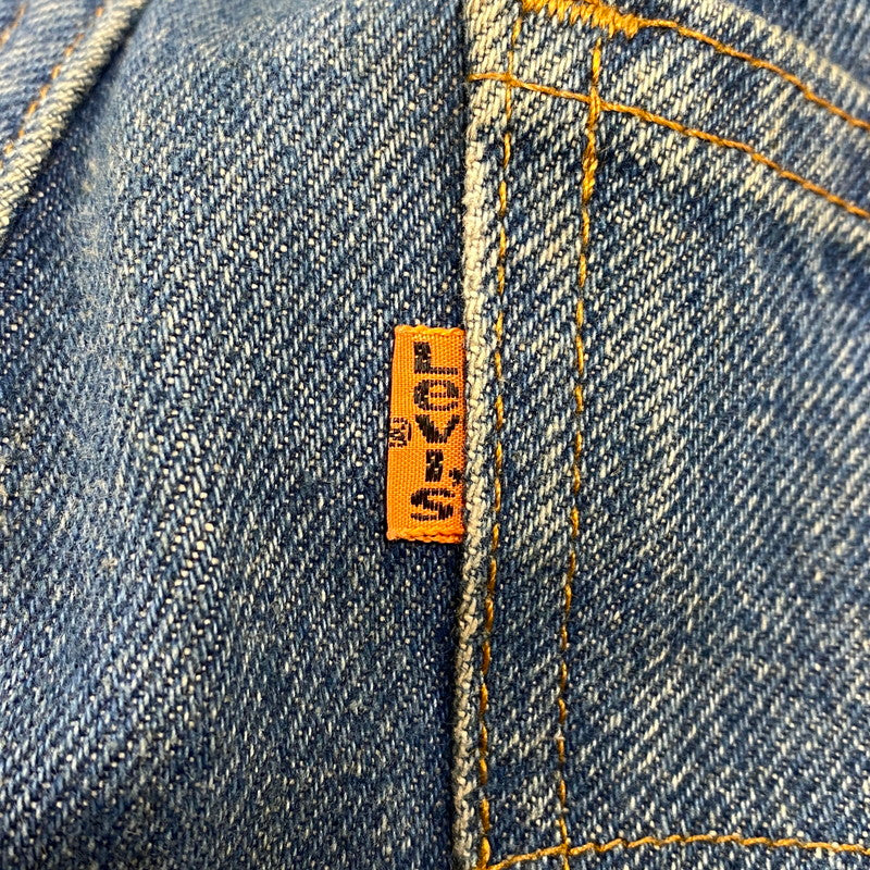 【現状渡し品】【メンズ】 Levi's リーバイス 684-0217 刻印54 SMALL スモール E 不均等V オレンジタブ USA製 BIG BELL ビッグ ベル DENIM PANTS デニム パンツ ズボン ボトムス 157-260410-ya-11-izu サイズ：31×34 カラー：インディゴ 万代Net店