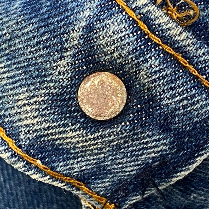 【現状渡し品】【メンズ】 Levi's リーバイス 684-0217 刻印54 SMALL スモール E 不均等V オレンジタブ USA製 BIG BELL ビッグ ベル DENIM PANTS デニム パンツ ズボン ボトムス 157-260410-ya-11-izu サイズ：31×34 カラー：インディゴ 万代Net店