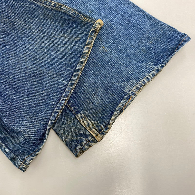 【現状渡し品】【メンズ】 Levi's リーバイス 684-0217 刻印54 SMALL スモール E 不均等V オレンジタブ USA製 BIG BELL ビッグ ベル DENIM PANTS デニム パンツ ズボン ボトムス 157-260410-ya-11-izu サイズ：31×34 カラー：インディゴ 万代Net店